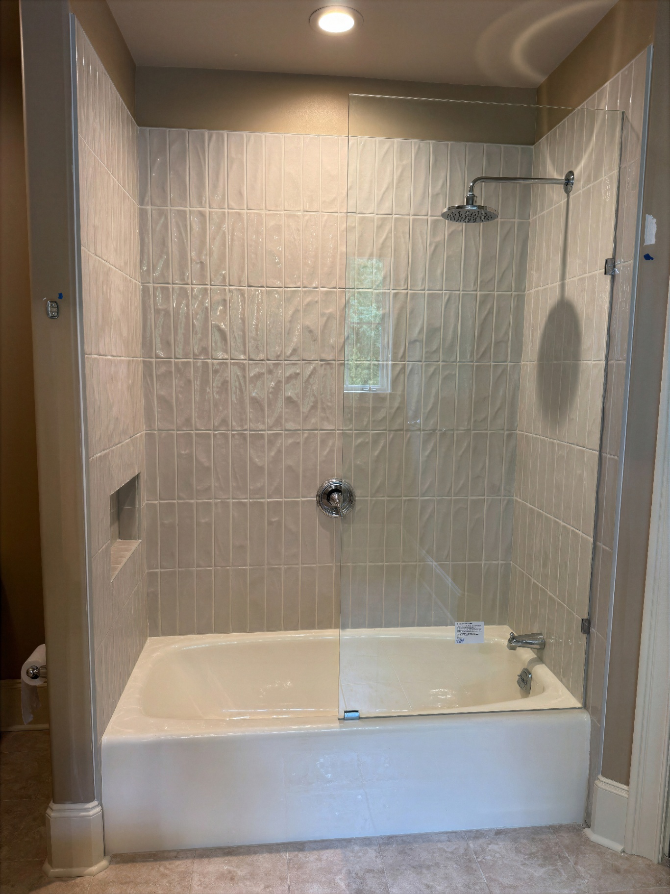 Tub and Shower Combination